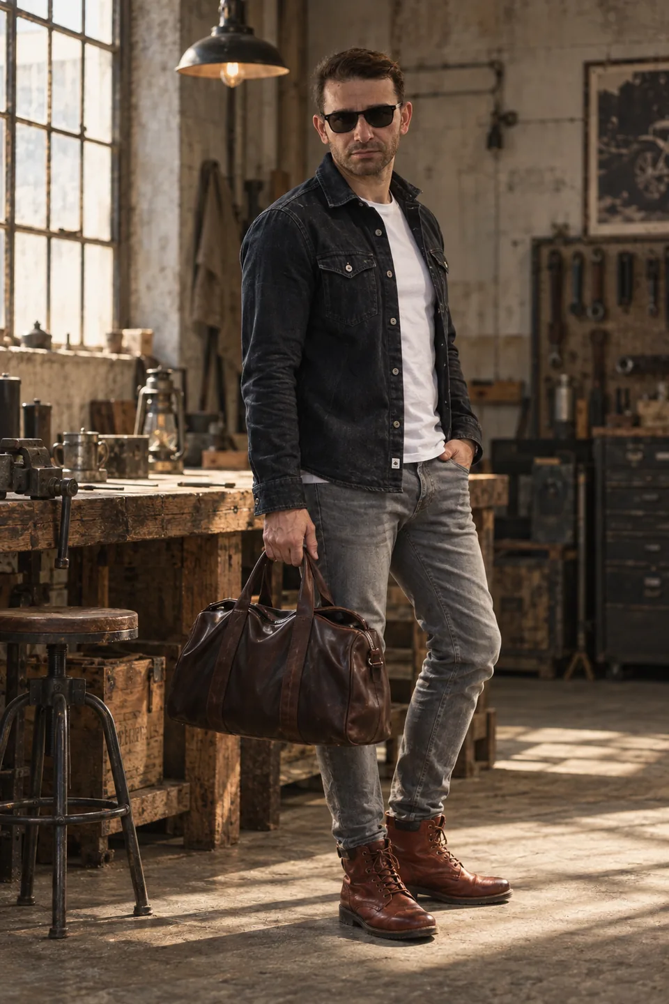 复古工装 / Workwear Vintage AI合成结果A